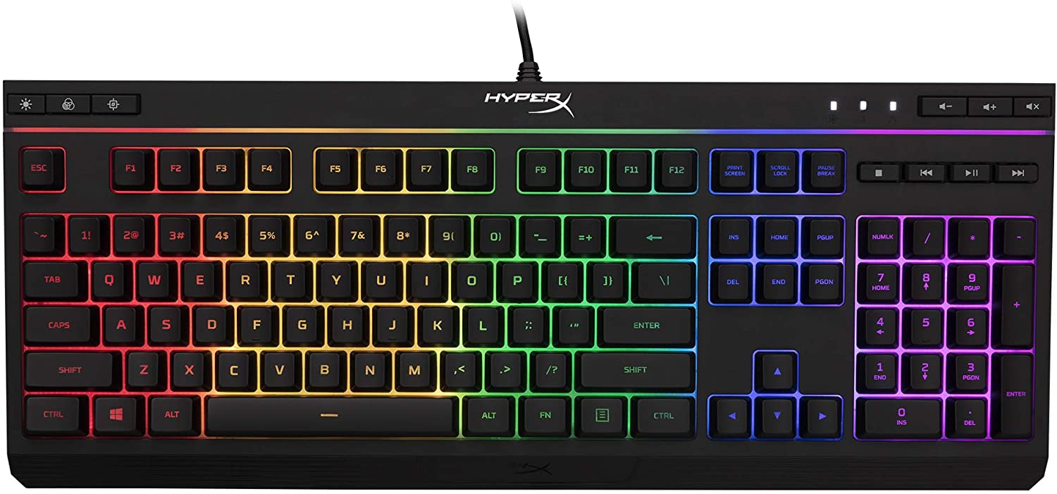 מקלדת Kingston HyperX Alloy Core RGB קינגסטון