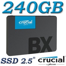 Crucial SSD 240GB BX500 3D NAND SATA 2.5