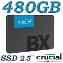 Crucial SSD 480GB BX500 3D NAND SATA 2.5