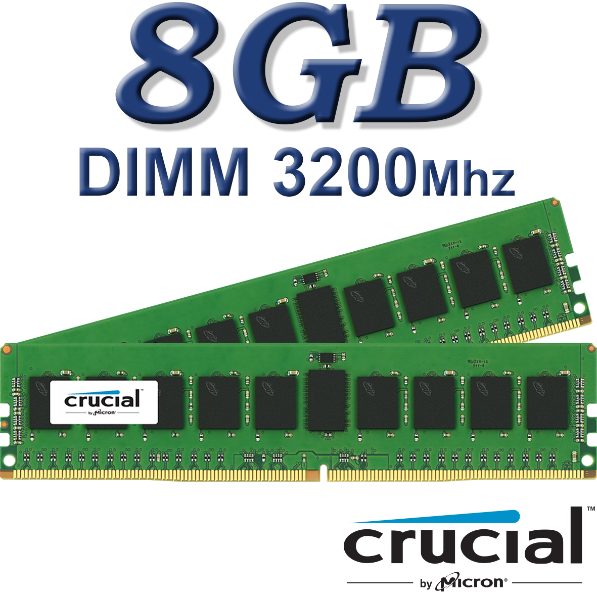 Crucial DIMM 8GB DDR4 3200Mhz