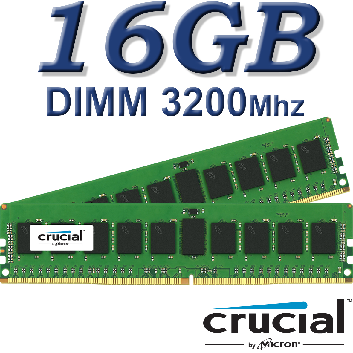 Crucial DIMM 16GB DDR4 3200Mhz