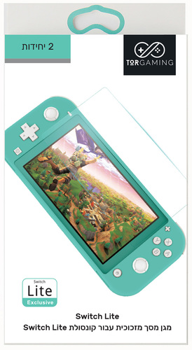 זוג מגני מסך לקונסולת Nintendo Switch Lite