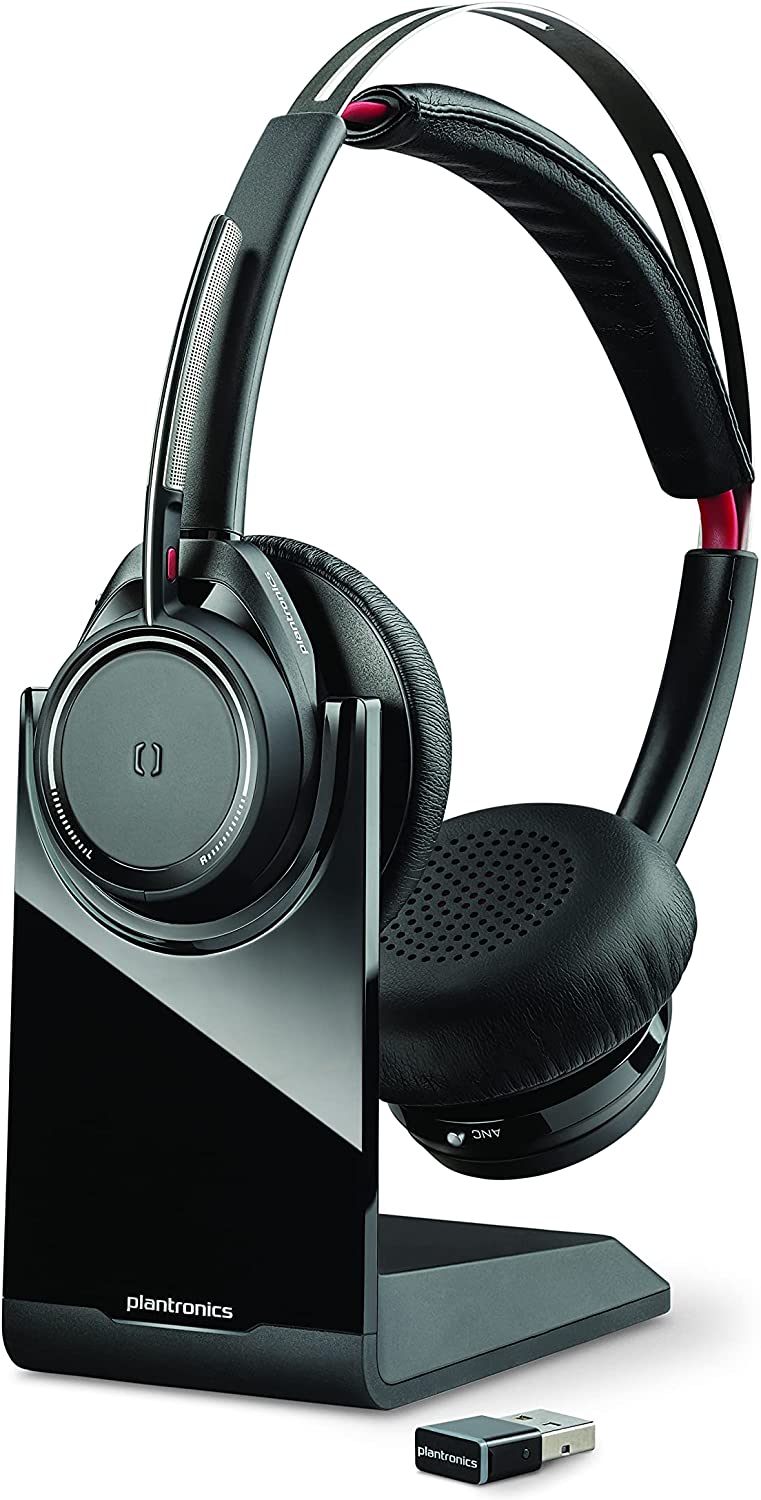 אוזניות ‏אלחוטיות Plantronics Poly Voyager Focus UC