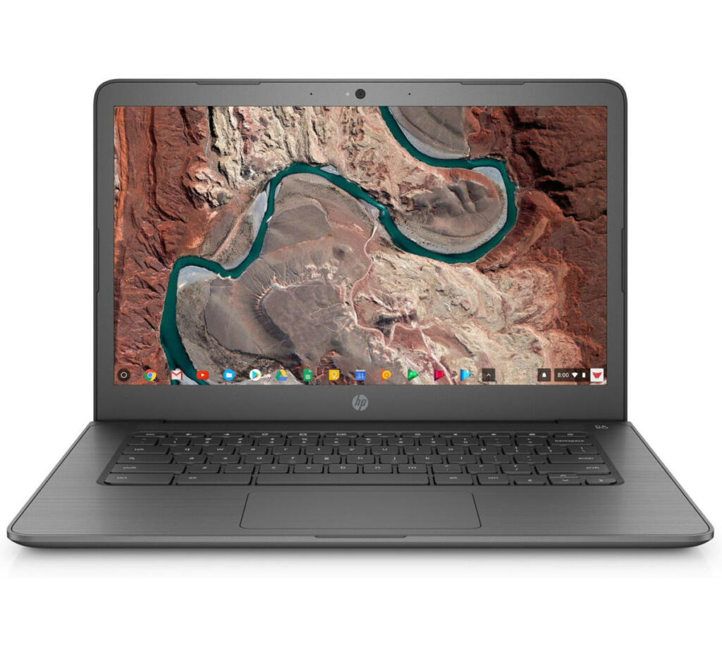 מחשב נייד HP – 14″ Chromebook – Intel Celeron N3350 – 4GB  Memory – 64GB eMMC 14-ca064dx