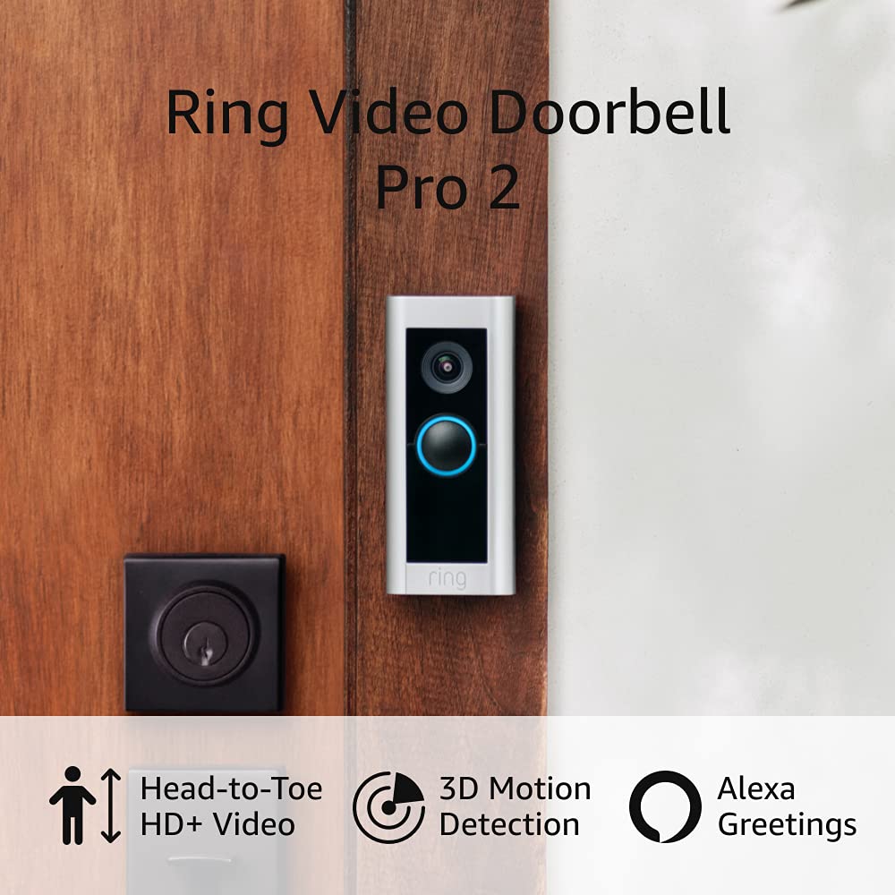 מצלמת אבטחה Ring Video Doorbell Pro 2